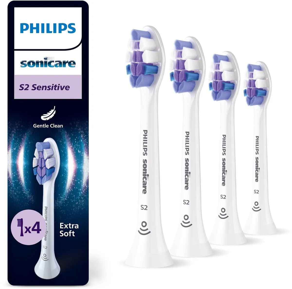 Philips Sonicare Optimal Sensitive HX6054/87 Opzetborstels