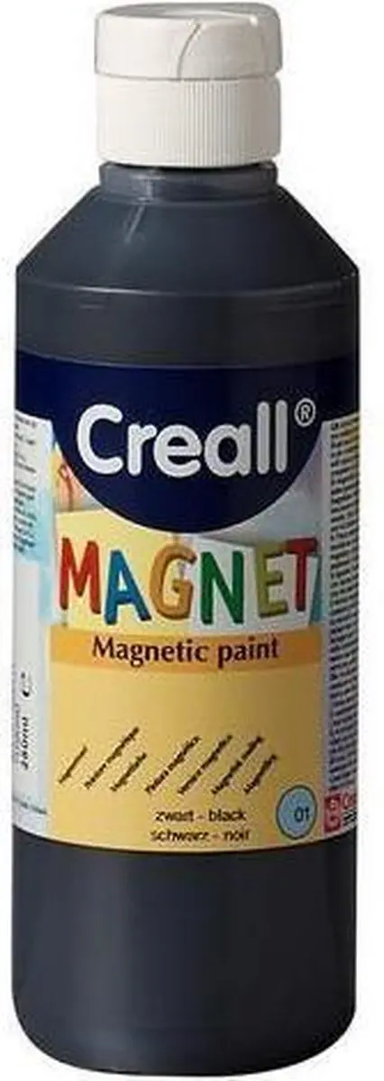 Creall Magneetverf 250ml Zwart - afbeelding 3 van 5