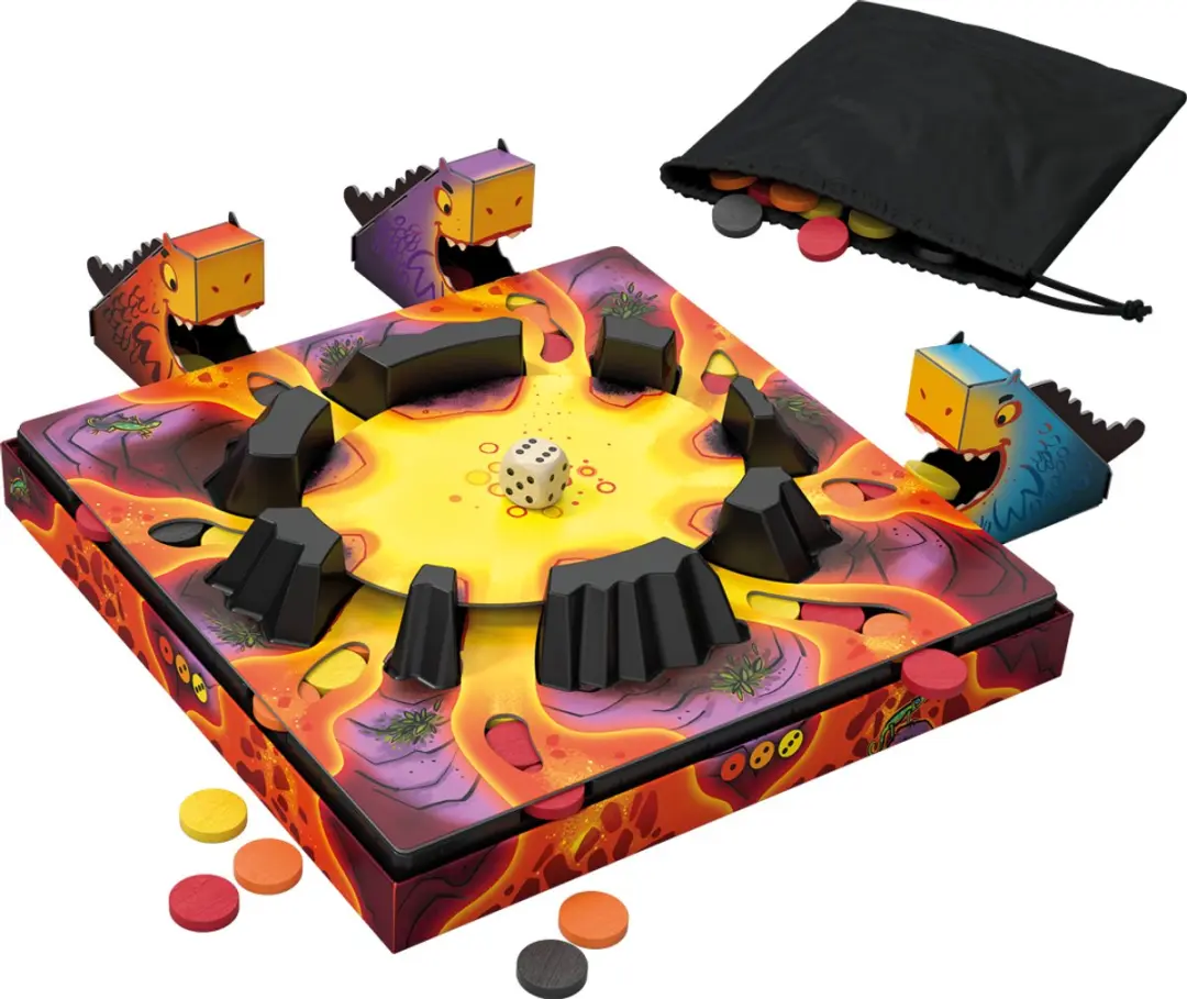 999 Games Lekker Lava Bordspel - afbeelding 2 van 3