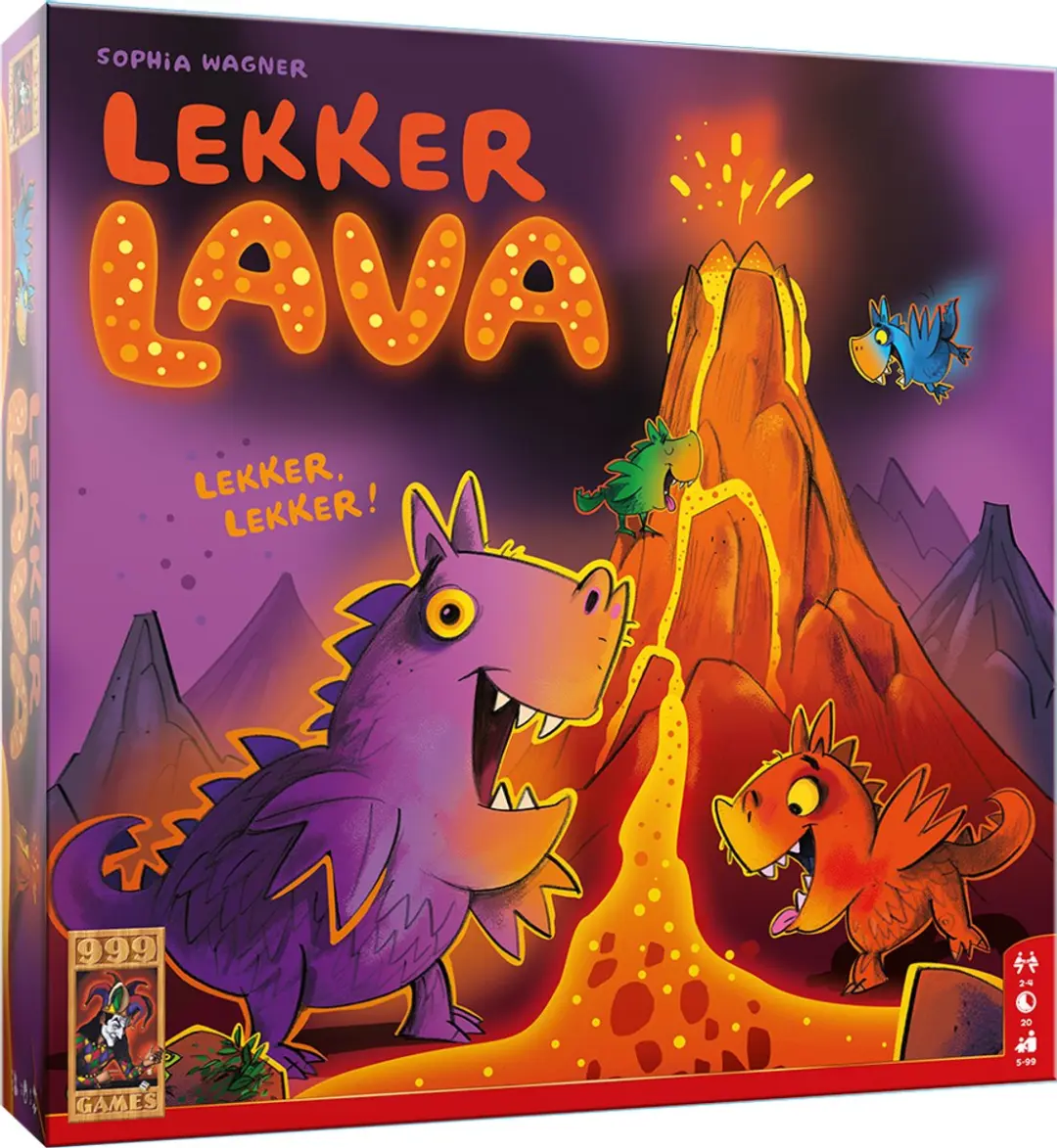 999 Games Lekker Lava Bordspel