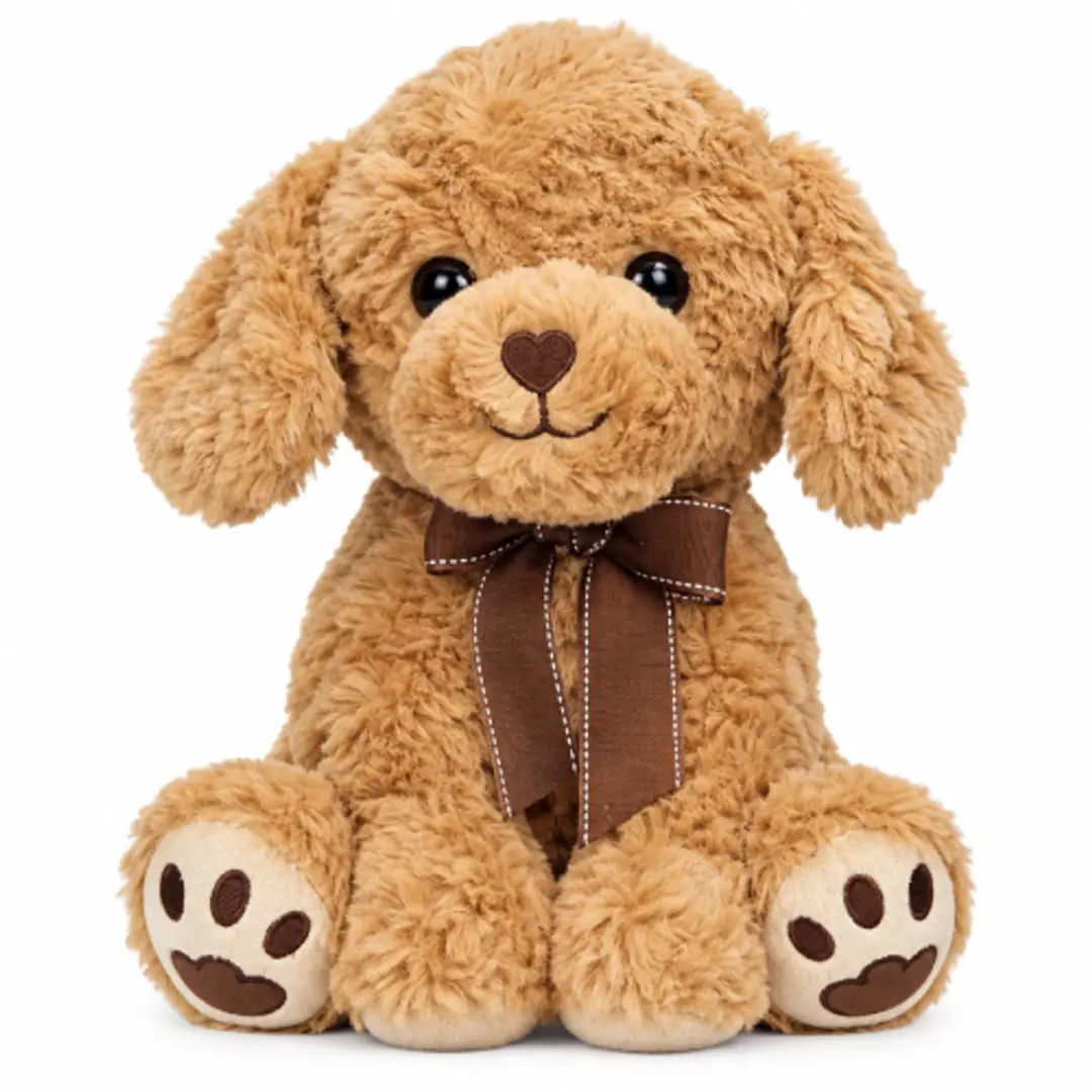 Labrador Bruin Pluche Knuffel Hond 25 cm