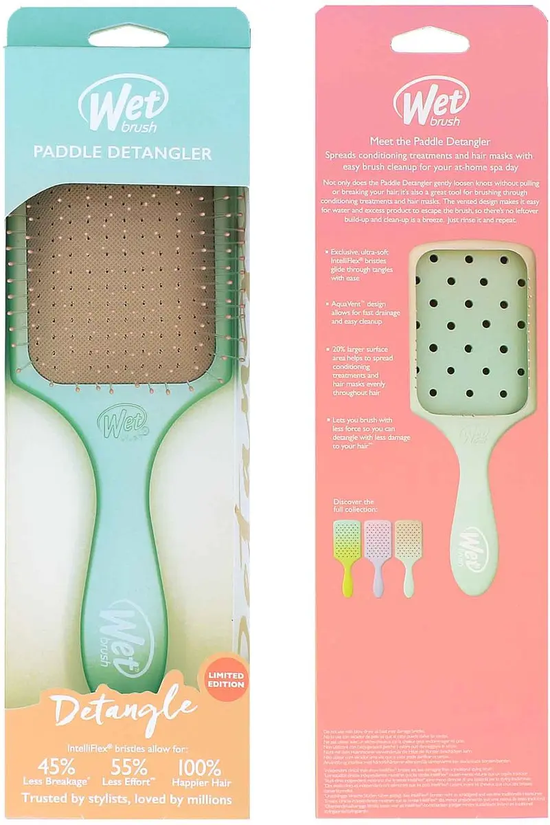 Wet Brush Paddle Detangler Feel Good Ombre
