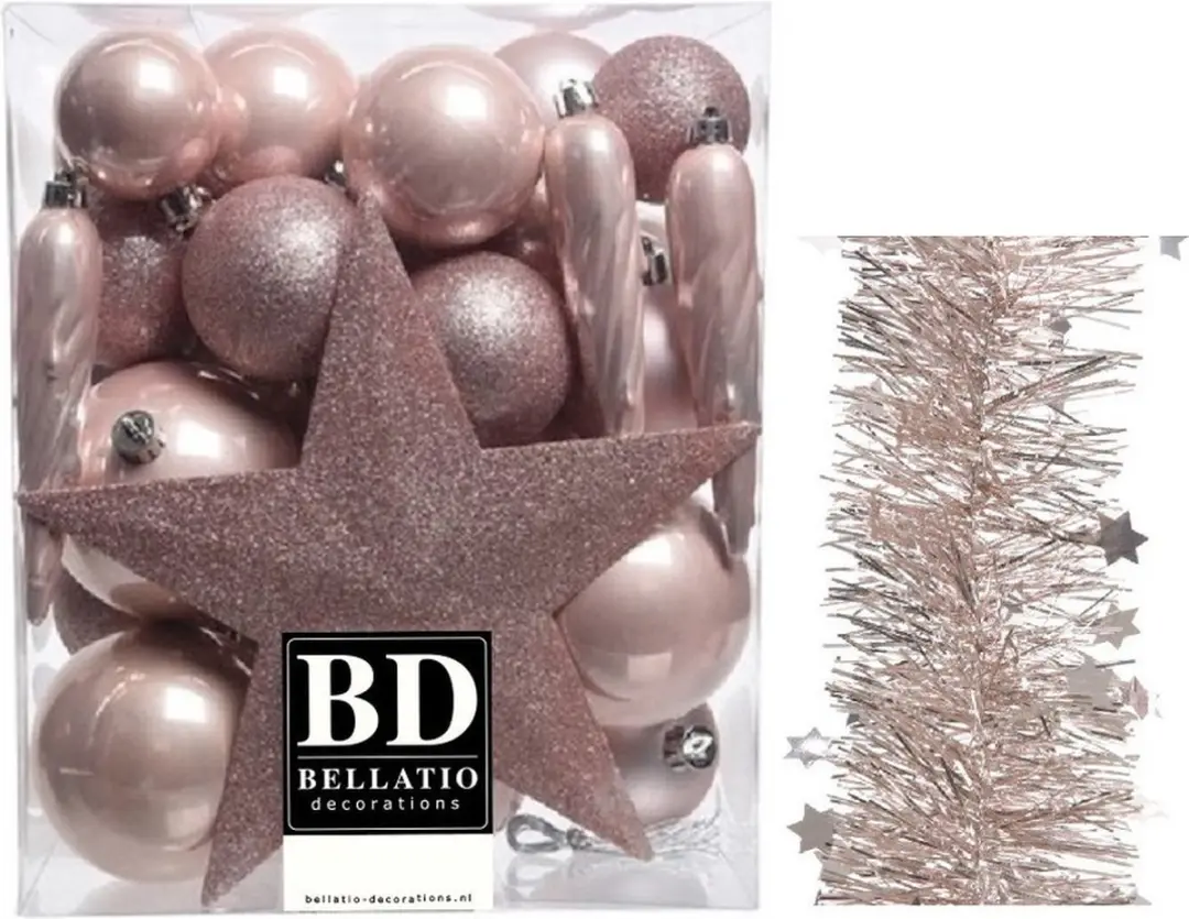 Decoris Kerstversiering 35x stuks