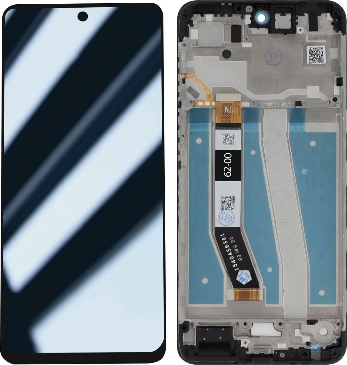 Motorola Moto G14 Schermset Lichtgrijs
