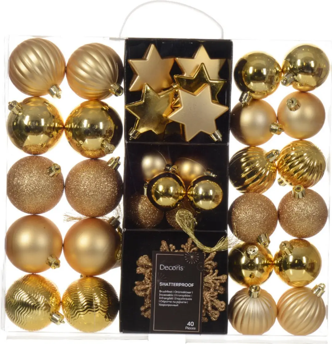 Decoris kerstballen en kerstornamenten