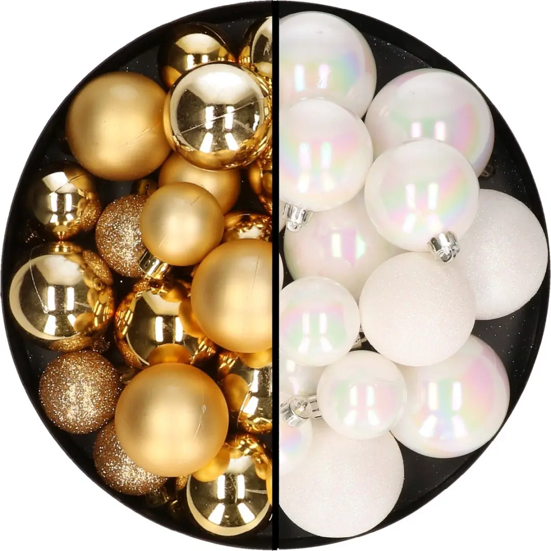 Kerstballen 60x stuks