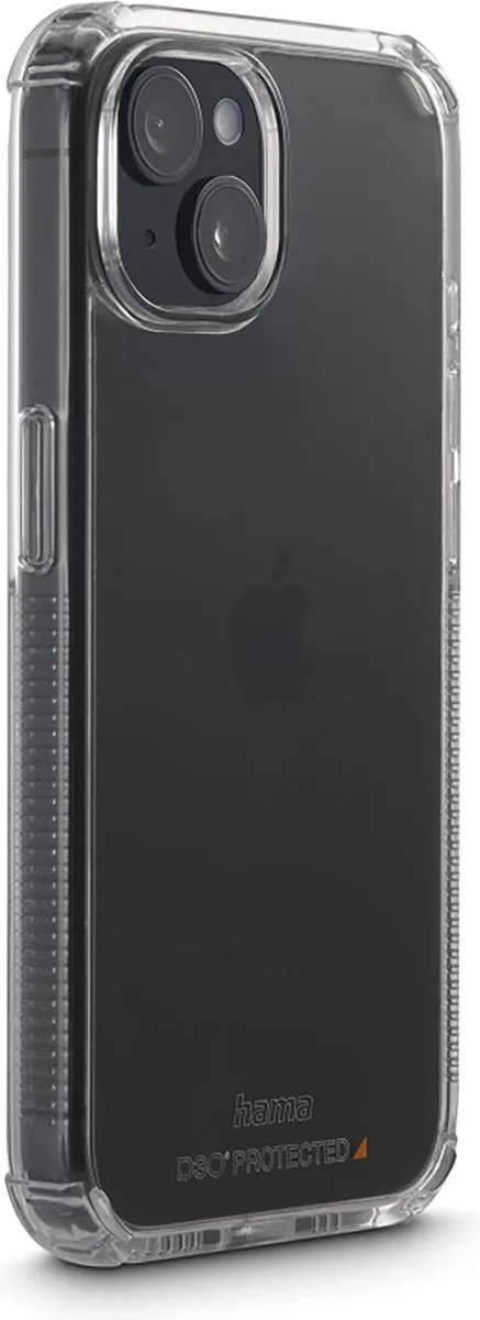 Hama Extreme Protect Cover iPhone 15 Plus - Krasbestendig - Transparant