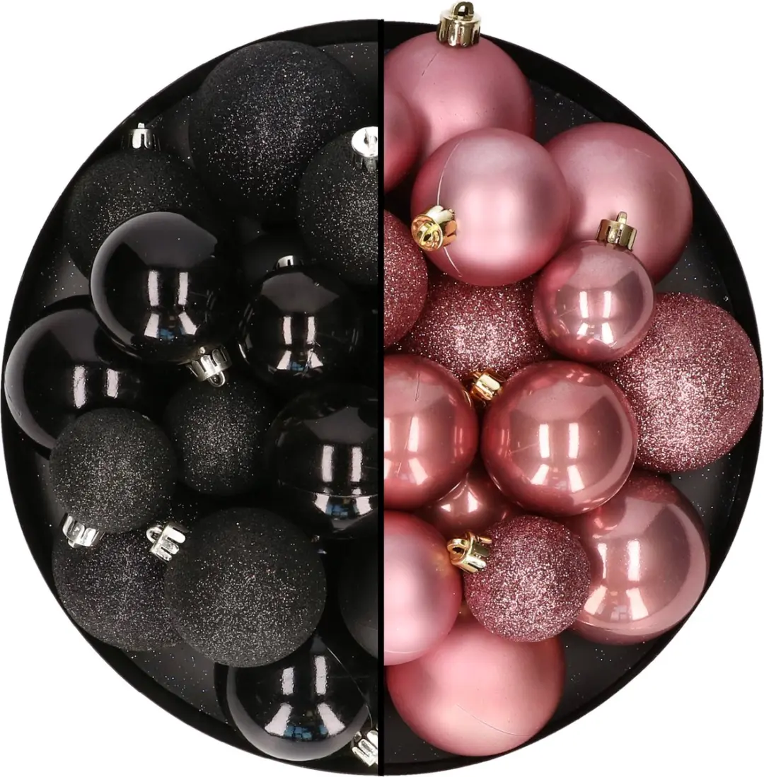 Kerstballen 60x stuks