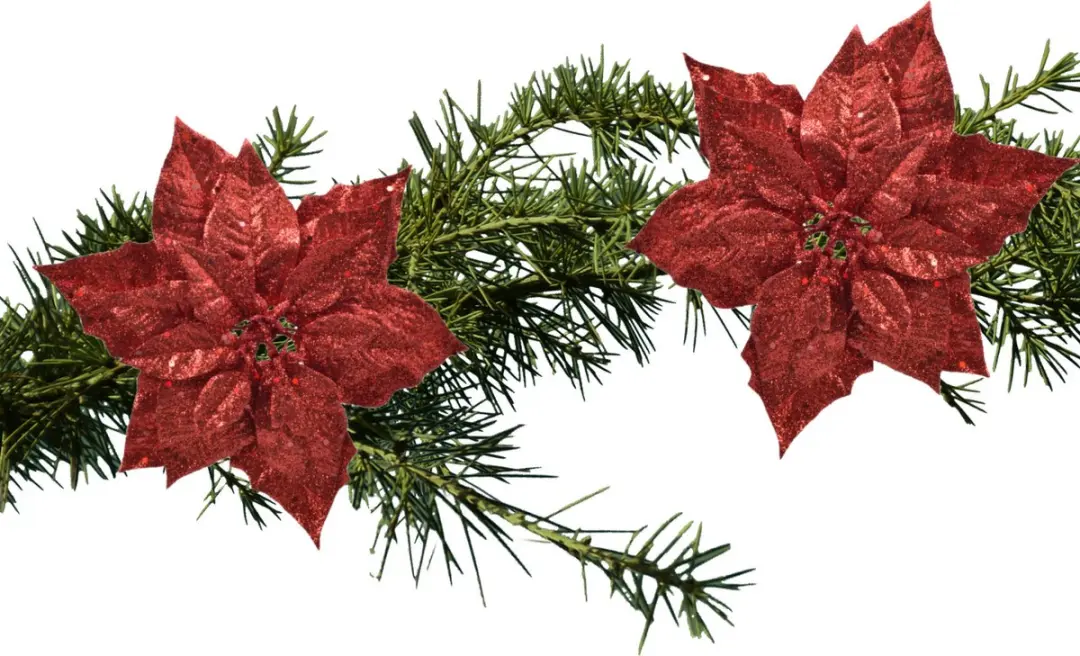 Decoris kerst decoratie bloemen
