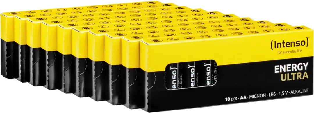 Intenso Energy Ultra AA Alkaline - 100 Stuks - afbeelding 3 van 6