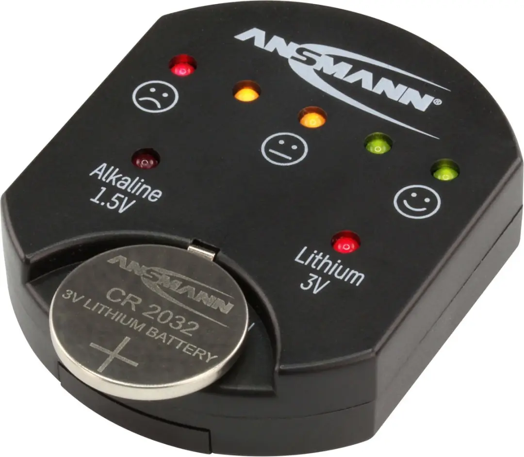 Ansmann Universele Knoopcel Tester 1900-0035 - afbeelding 4 van 5