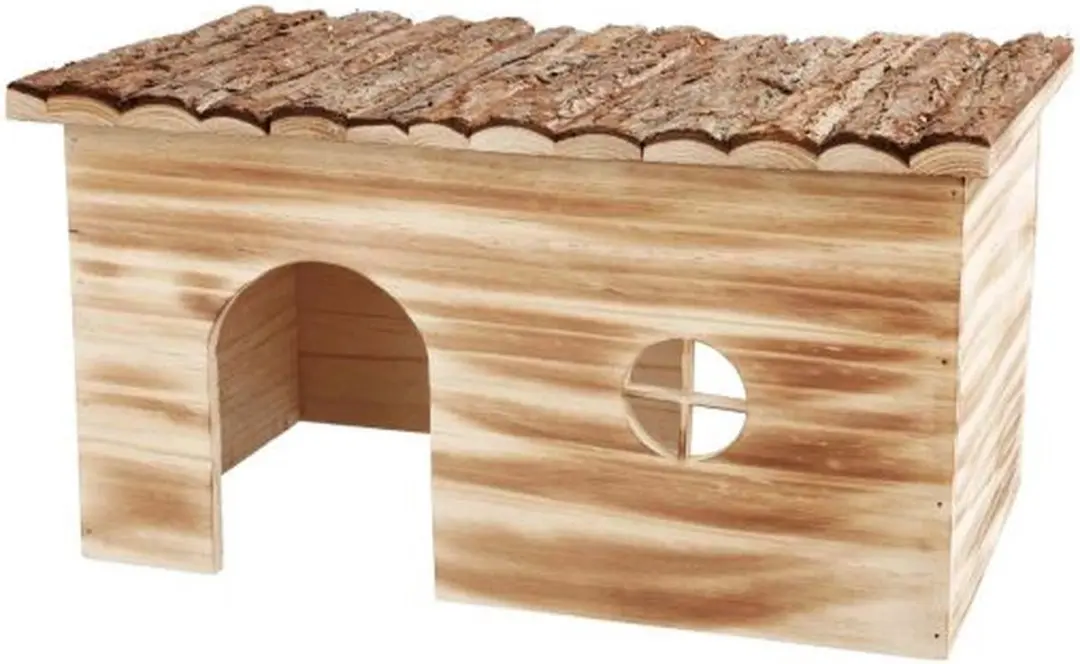Trixie Grete Houten Caviahuis 35x20x18cm - afbeelding 2 van 2