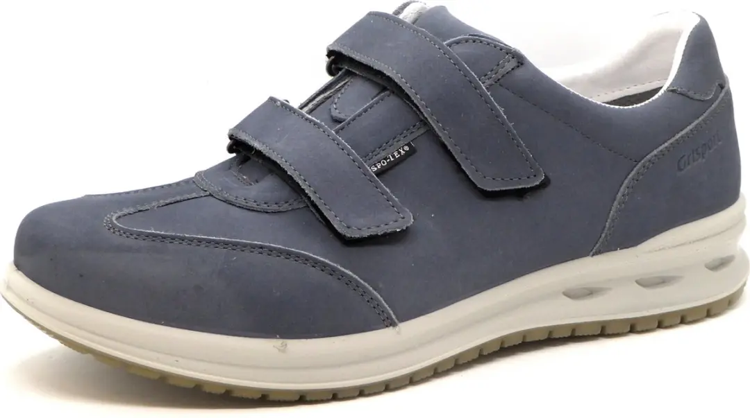 Grisport Heren Klittenbandschoen - 43029-06 Blauw - Maat 46