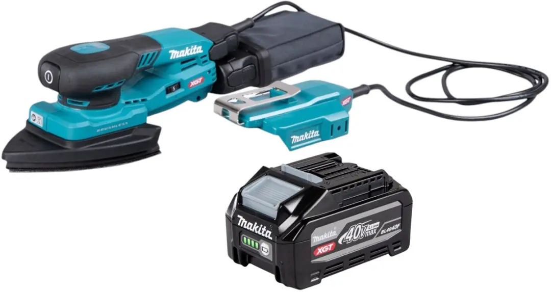 Makita BO 006 CGU1 accu-deltaschuurmachine 40 V max. 100 x 150 mm 3,0 mm slaglen