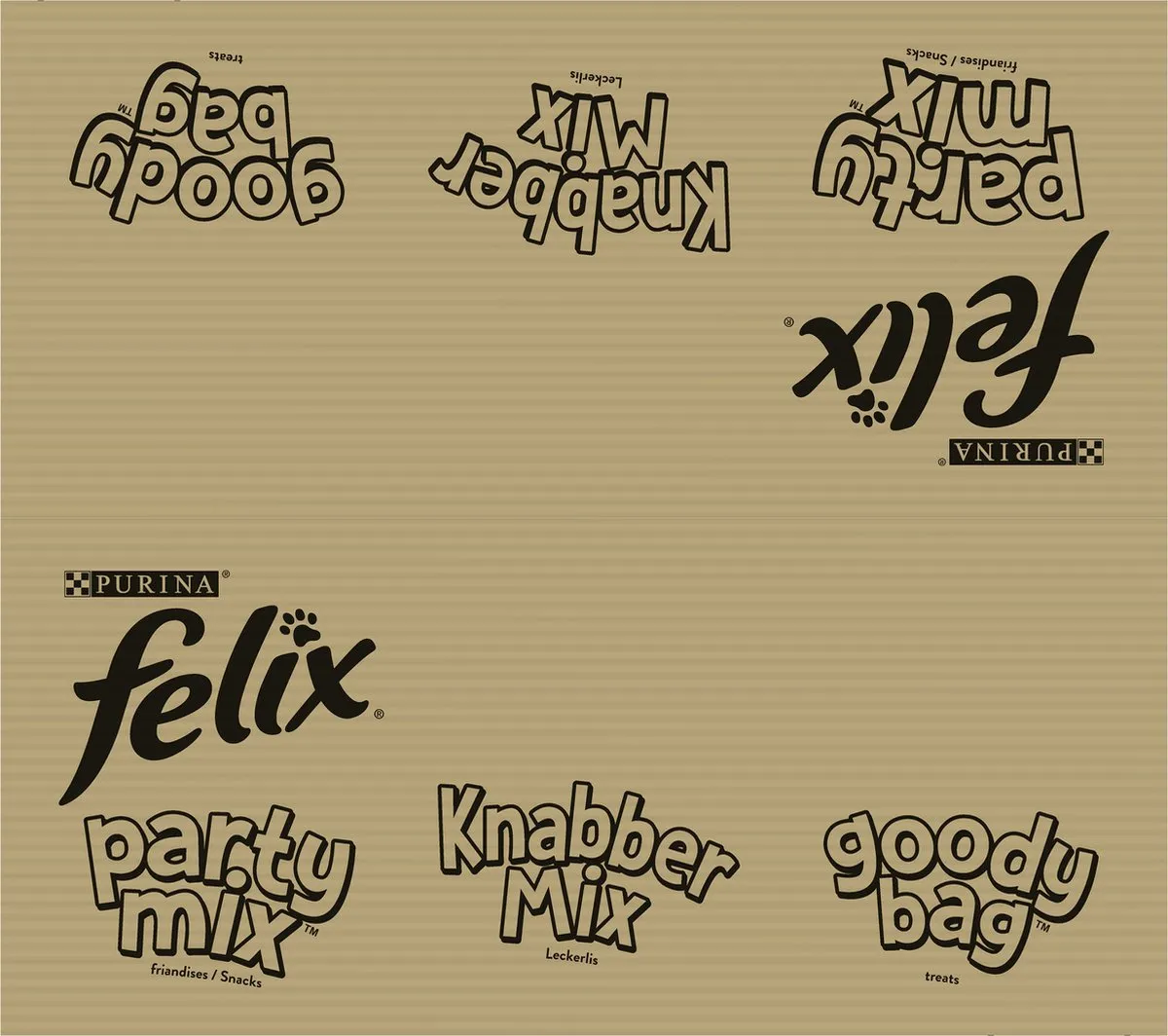Felix Party Mix Kattensnacks Original & Seaside - 16x60g - afbeelding 6 van 6