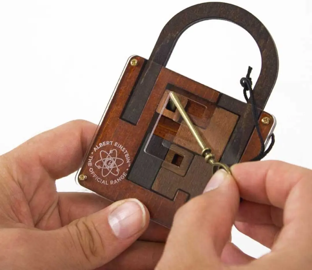 Einstein Lock Puzzle - afbeelding 2 van 6