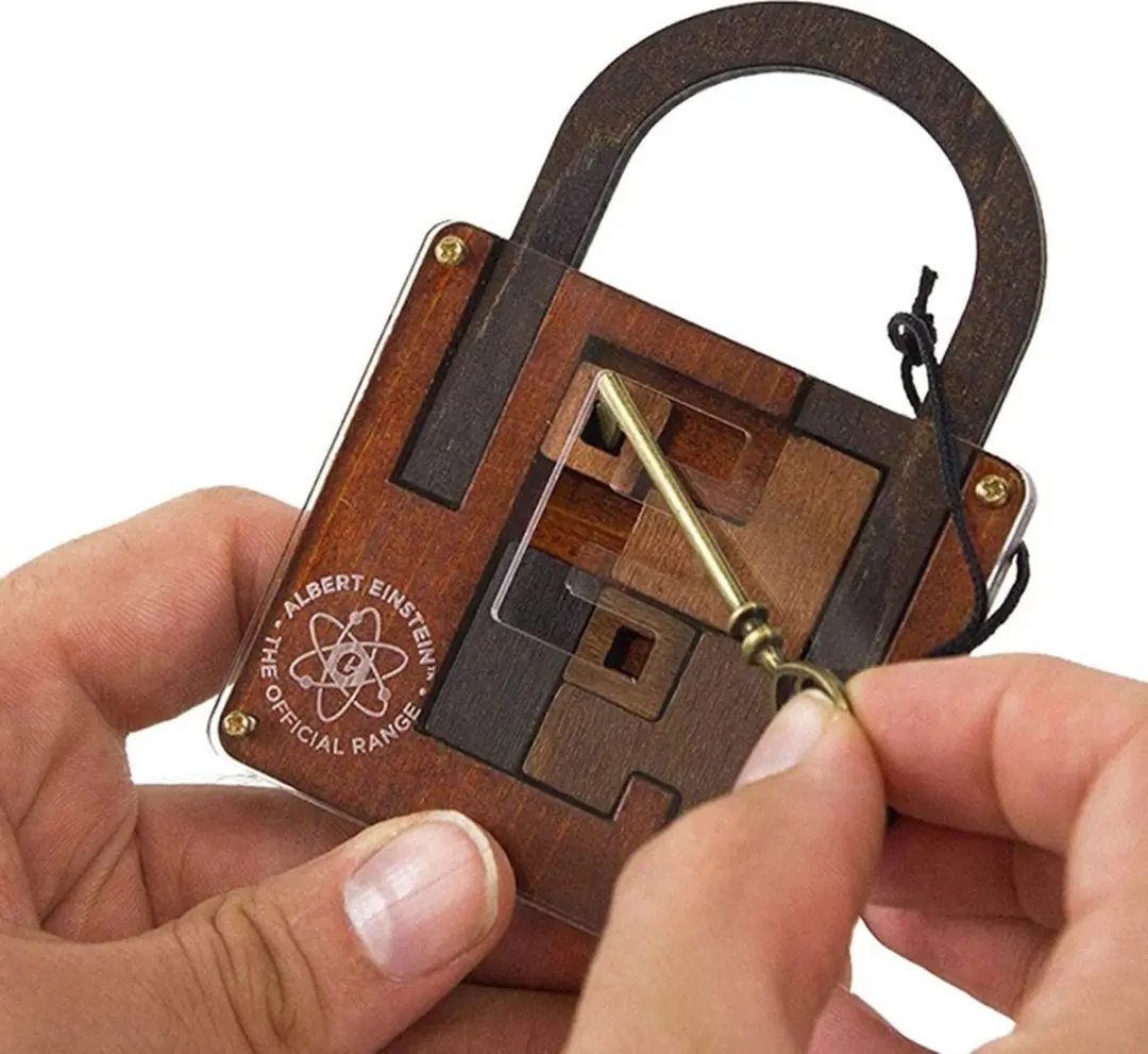 Einstein Lock Puzzle - afbeelding 3 van 6