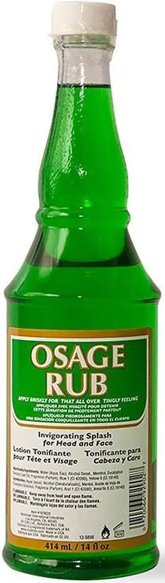 Clubman Pinaud Osage Rub Aftershave Lotion 414ml