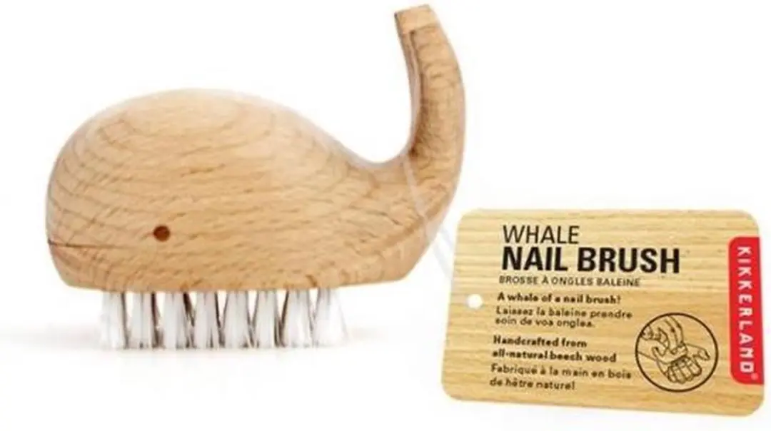 Kikkerland Nagelborsteltje Walvis - afbeelding 3 van 6