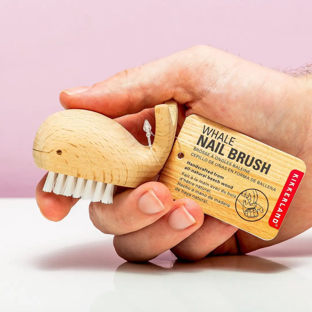 Kikkerland Nagelborsteltje Walvis - afbeelding 4 van 6