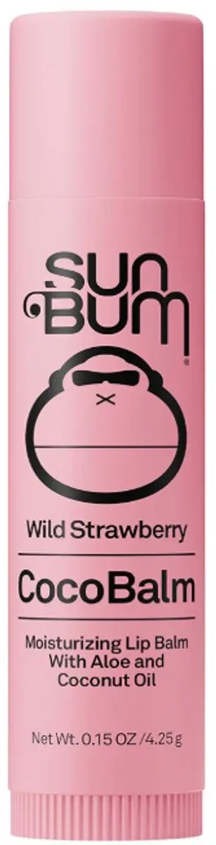 Sun Bum CocoBalm Wild Strawberry Hydraterende Lippenbalsem