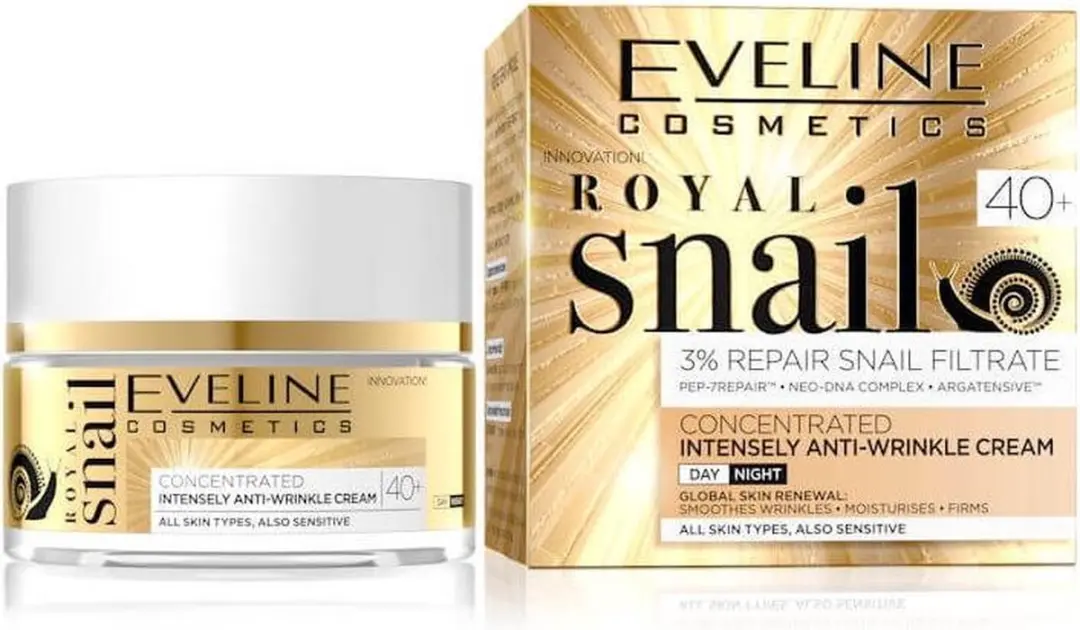 Eveline Cosmetics Royal Snail Dag- en nachtcrème 50ml - afbeelding 3 van 3
