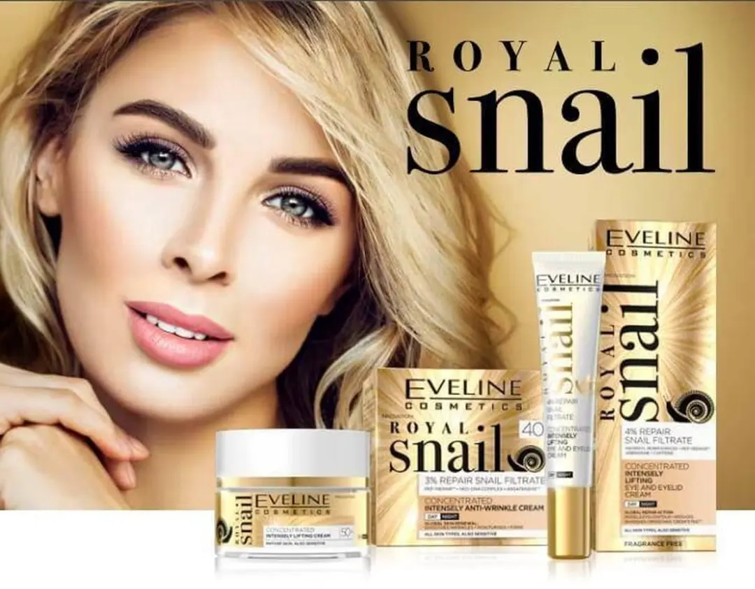 Eveline Cosmetics Royal Snail Dag- en nachtcrème 50ml - afbeelding 2 van 3