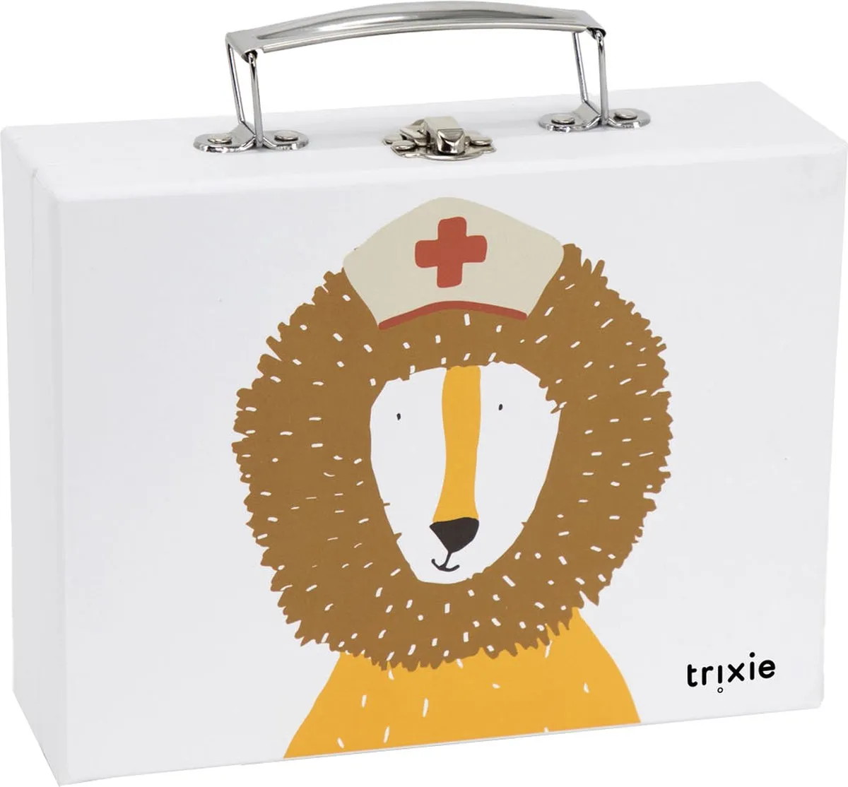 Trixie Doktersset Houten Speelgoed 36-528 - 8 Accessoires - Multi - afbeelding 6 van 6