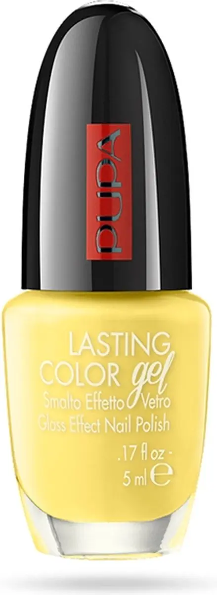 Pupa Milano Lasting Color Gel Nagellak 082 Sunny Yellow 5ml - afbeelding 4 van 4