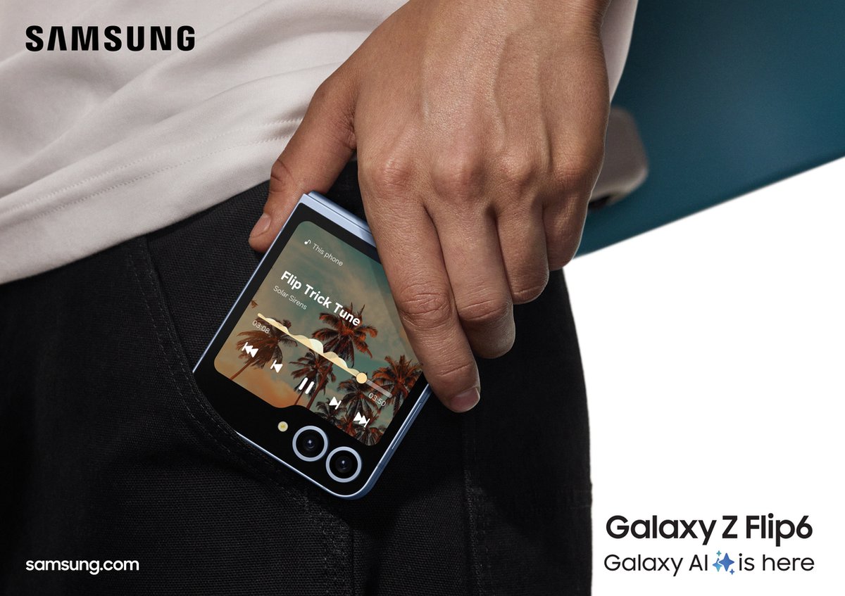 Samsung Galaxy Z Flip6 - 256GB - Mint