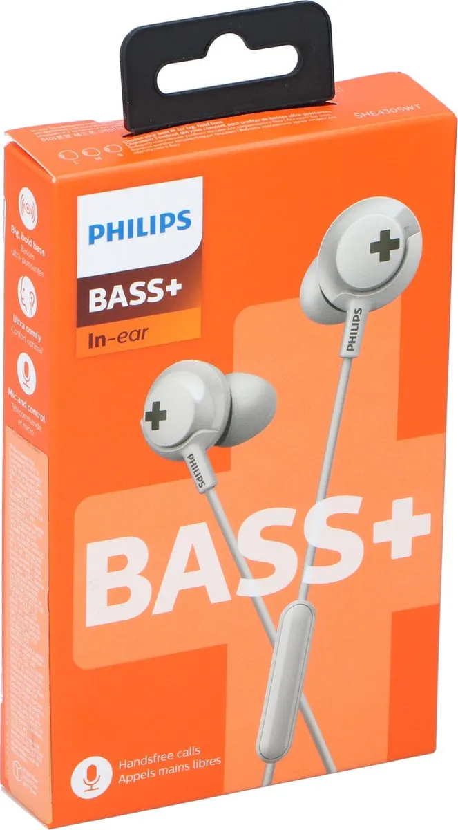 Philips SHE4305WT Oordopjes - Wit