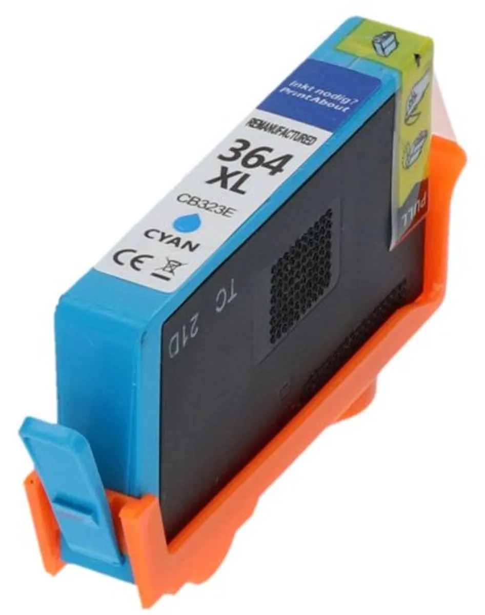 PrintAbout Inktcartridge CB318EE Cyaan - 15.6ml - o.a. HP ENVY 5540