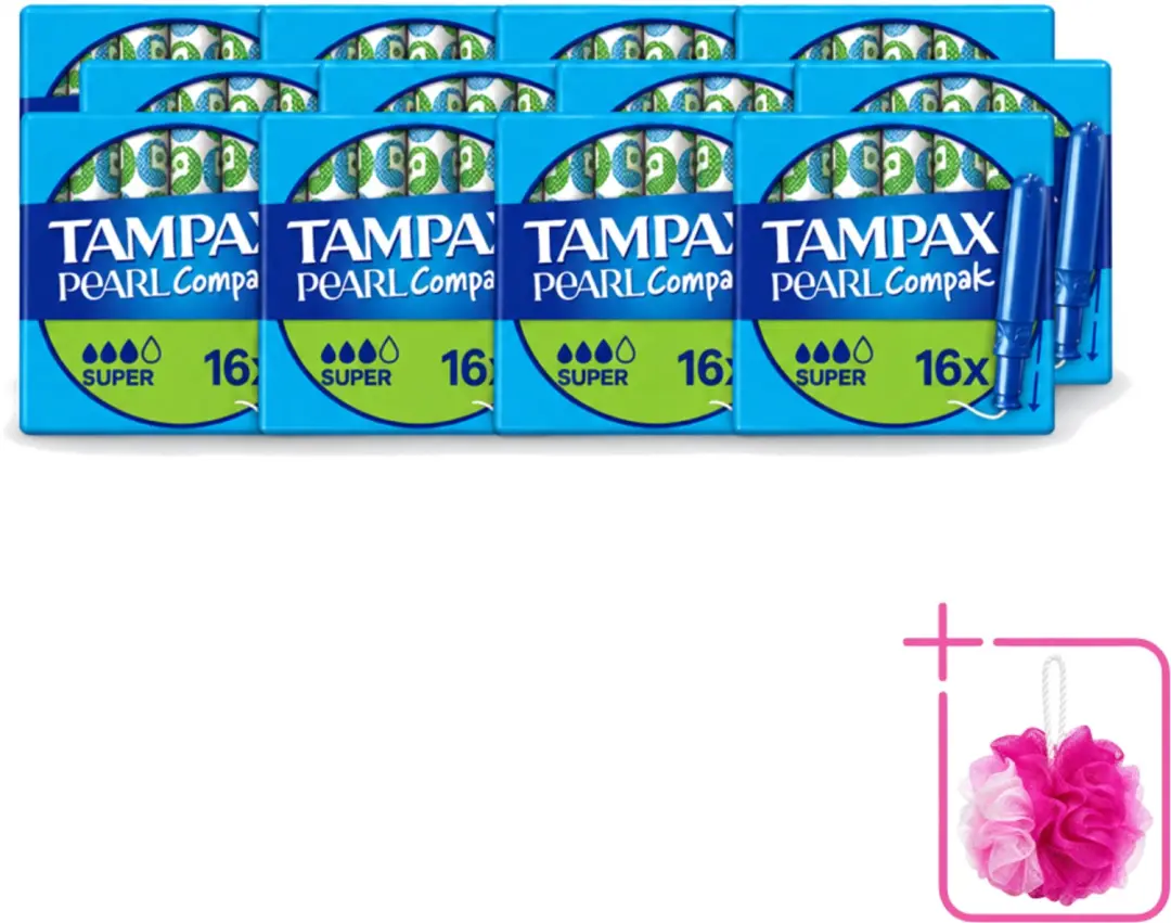 12 x Tampax Pearl Compak