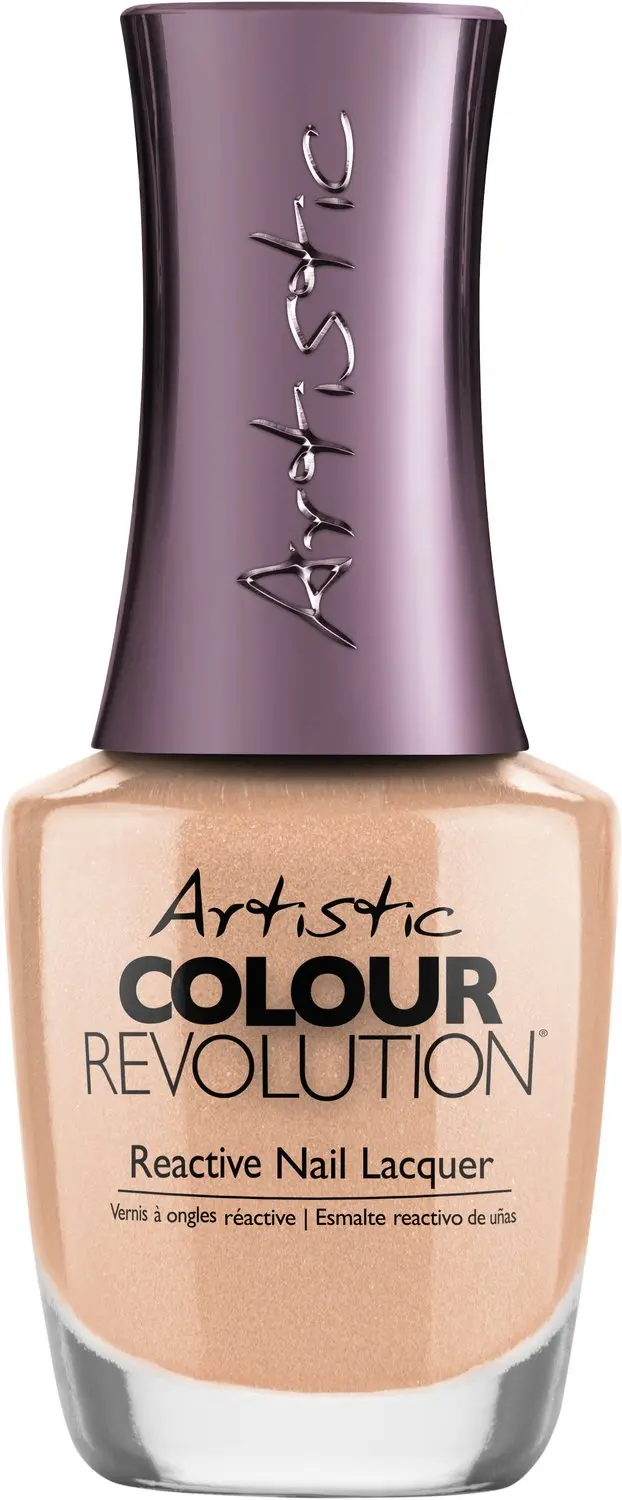 Artistic Nail Design Colour Revolution 'No Wings Attached' (Nudebeige Soft Shimm