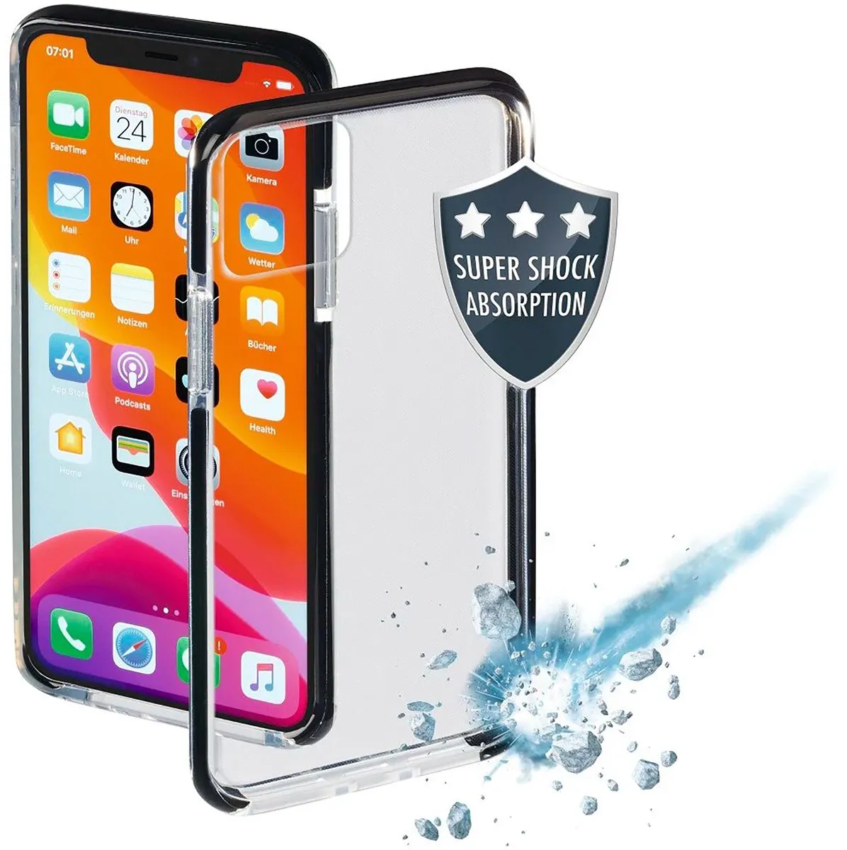 Hama Cover Protector iPhone 11 - MPN 00187391 - Zwart