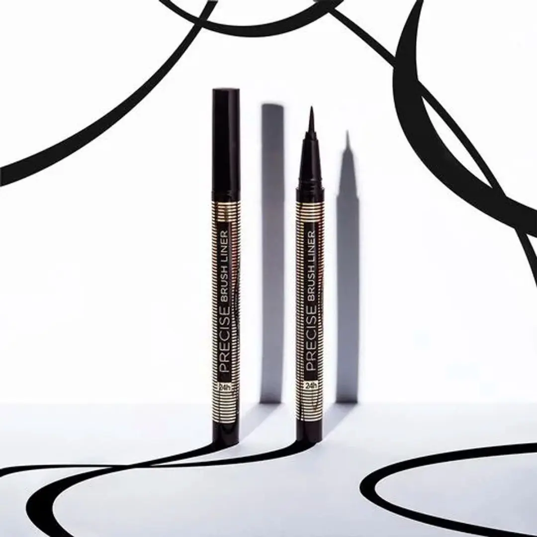 Eveline Precise Brush Liner Diepzwart - afbeelding 4 van 5