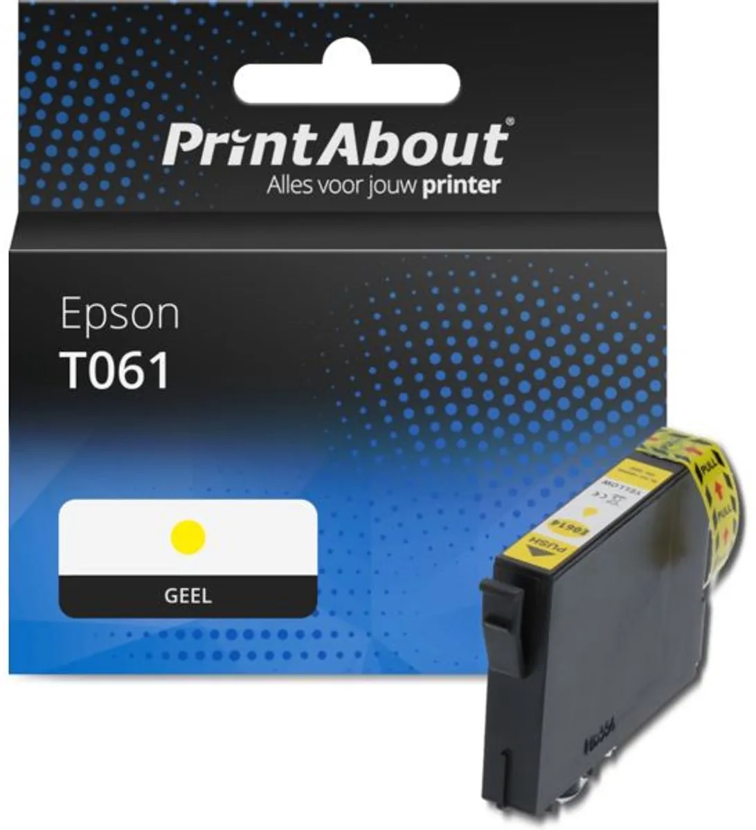 PrintAbout Inktcartridge T061 Geel C13T061440