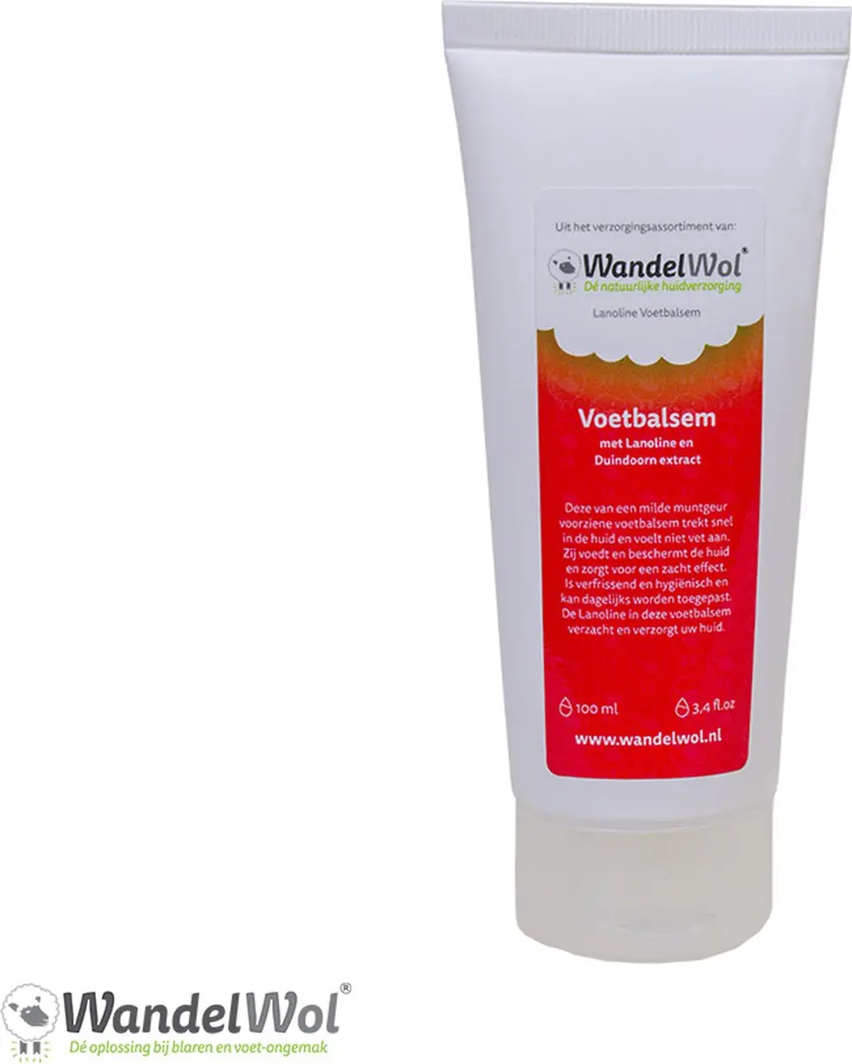 WandelWol Lanoline Voetbalsem 100ml