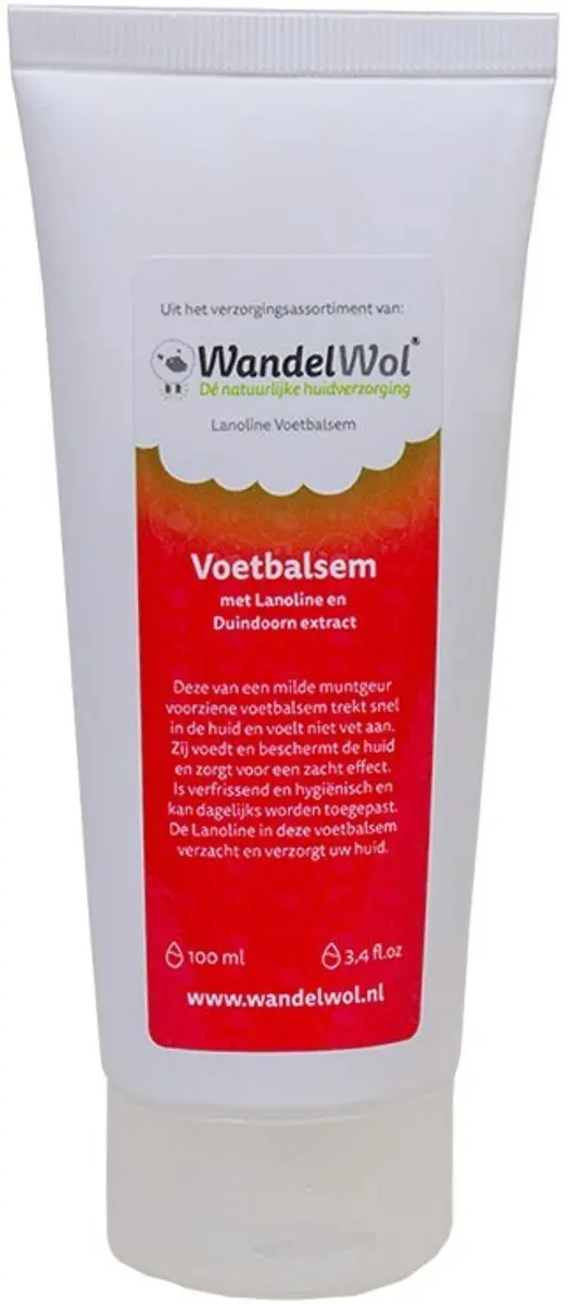 WandelWol Lanoline Voetbalsem 100ml - afbeelding 4 van 4