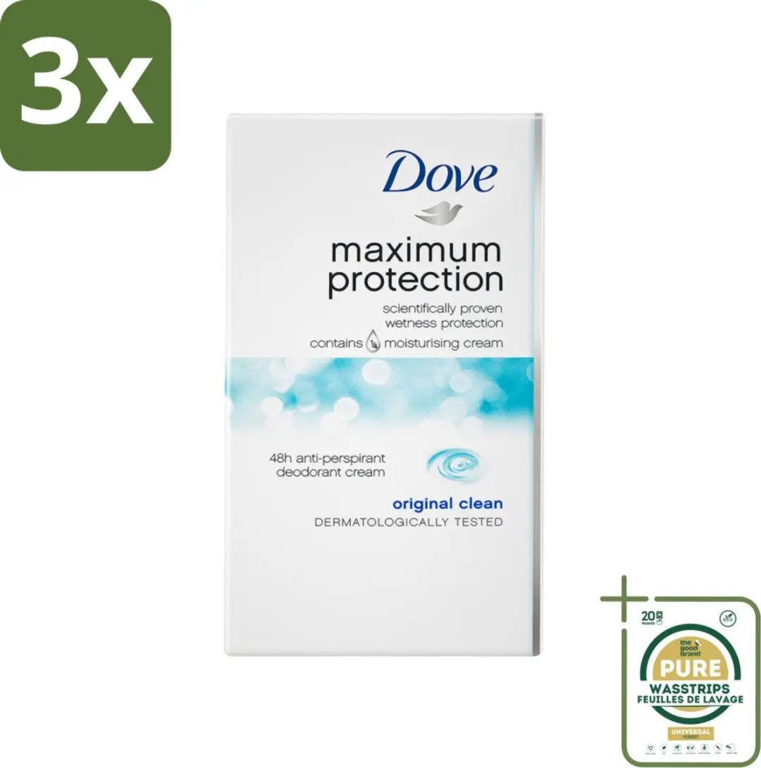 3 x Dove Deodorant Stick
