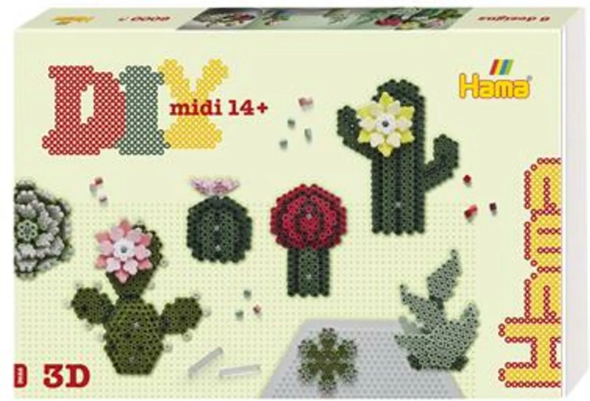 Hama Art 6000 Kralen Succulents Multicolor