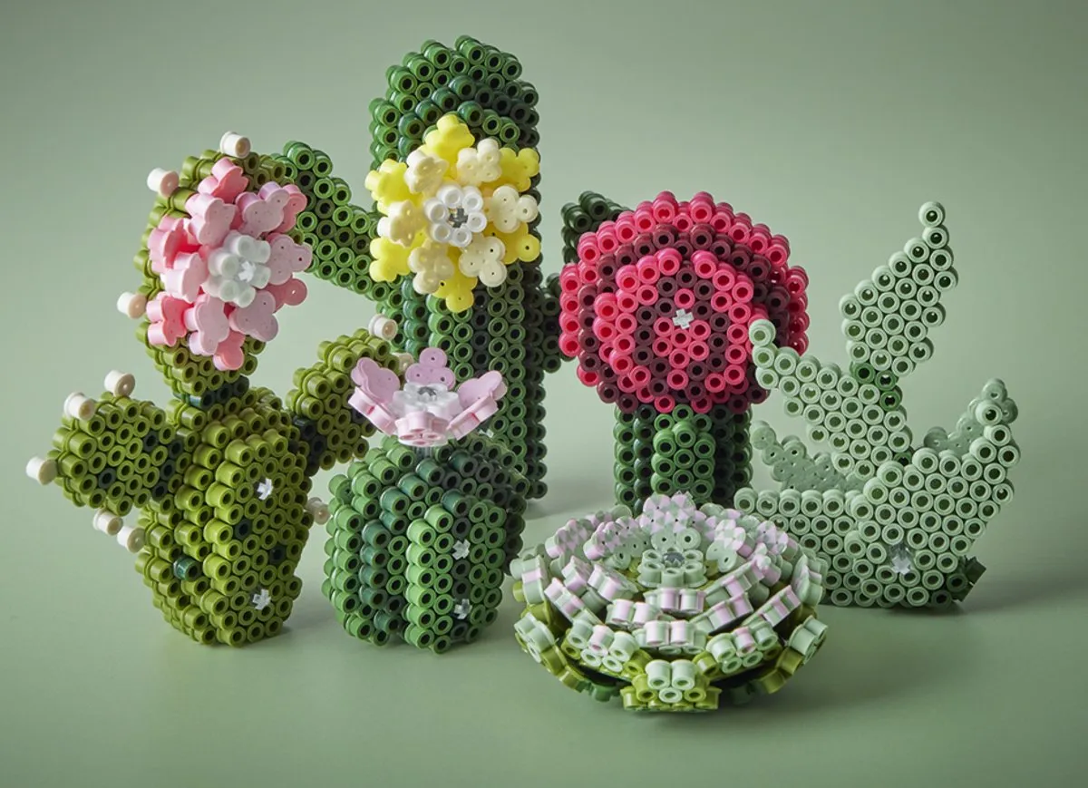 Hama Art 6000 Kralen Succulents Multicolor