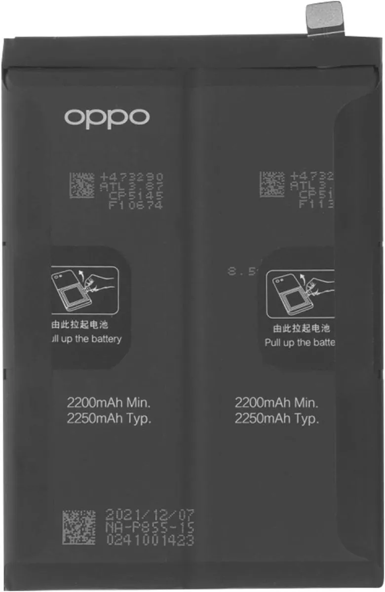 OPPO Reno 6 Pro BLP825 Accu 4500mAh