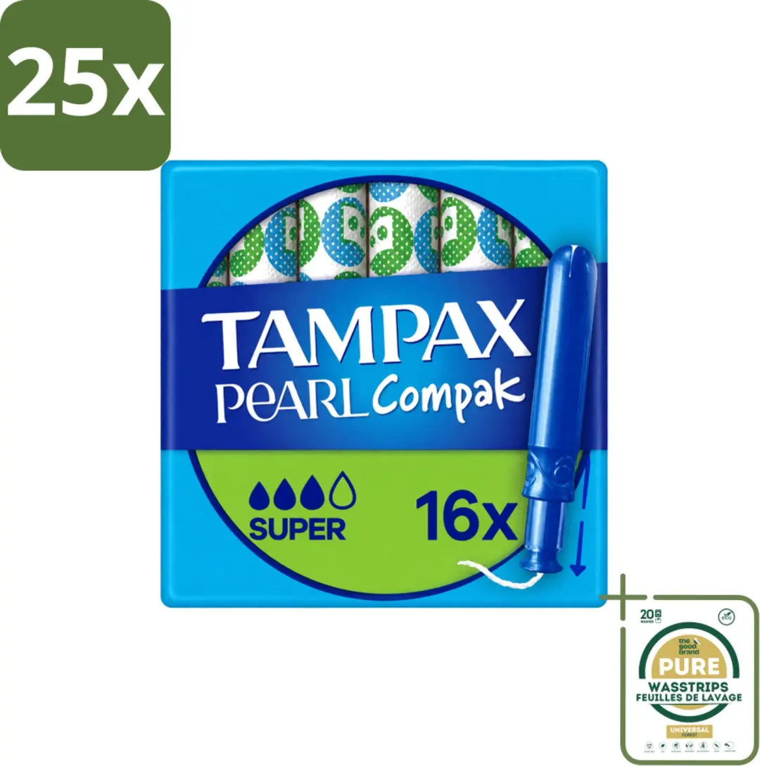 25 x Tampax Pearl Compak