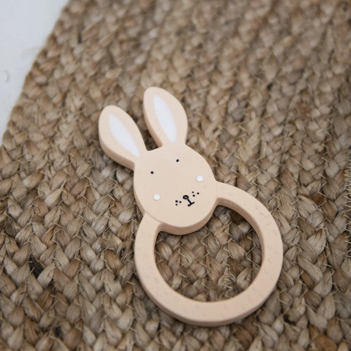 Trixie Bijtring Mrs. Rabbit Natuurlijk Rubber - Roze