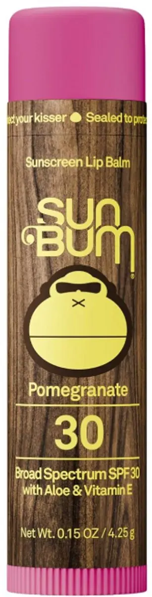 Sun Bum SPF 30 Lippenbalsem Granaatappel