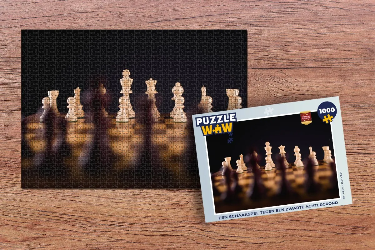 PuzzleWow Legpuzzel 1000 Stuks - Multicolor