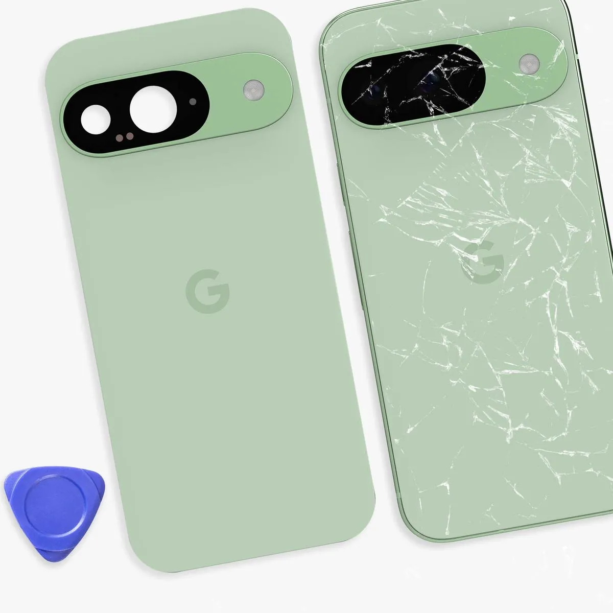 Google Pixel 9 Achterruit Bleekgroen - G949-00950-00