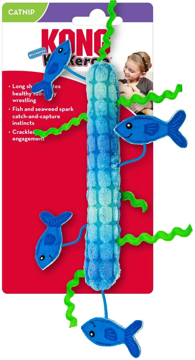 KONG Kickeroo Stickaroo Katten Speelgoed