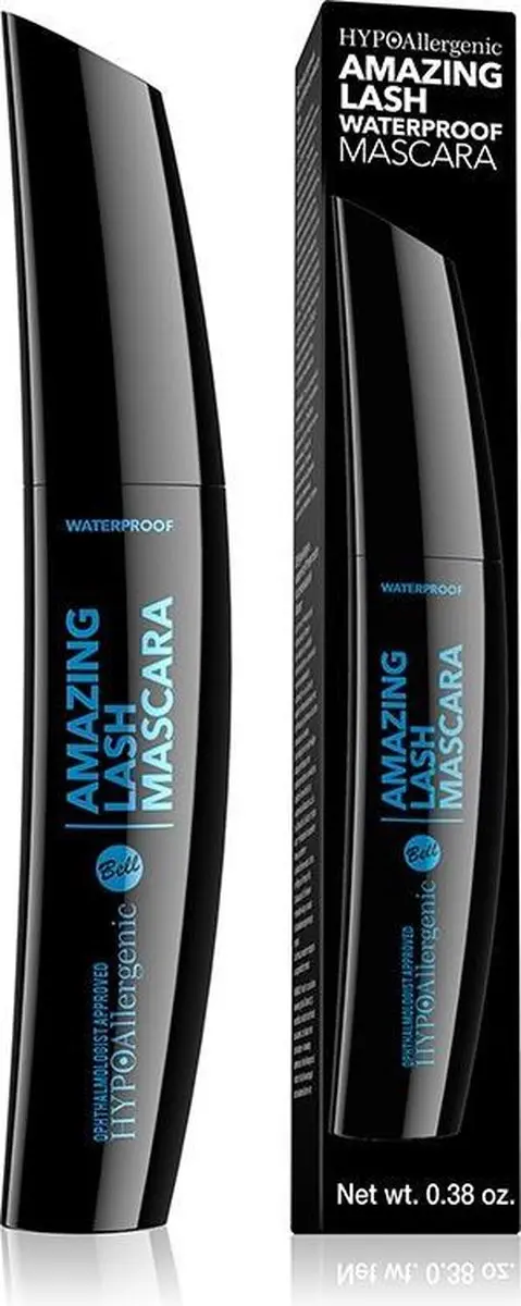 Bell Hypoallergenic Amazing Lash Waterproof Mascara Zwart
